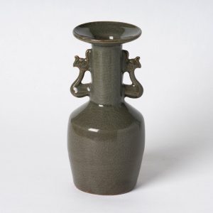 陶磁器の鳳凰耳瓶の形