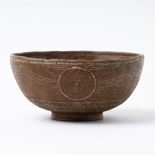 萩焼刷毛目象嵌茶碗 – Hagi Tea Bowl | 陶磁オンライン美術館ーTOUJI